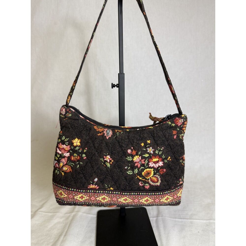 Exquisite Floral Quilted Handbag - A Burst of Springtime Elegance